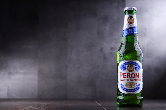 Bottle of Peroni Nastro Azzurro