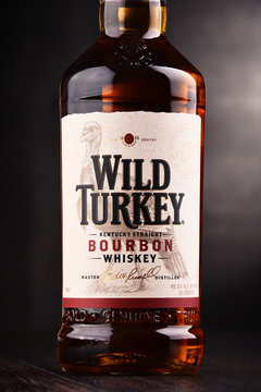 Bottle Of Wild Turkey Kentucky Straight Bourbon Whiskey