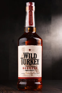 Bottle Of Wild Turkey Kentucky Straight Bourbon Whiskey