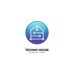 smart home icon house logo electricity electric energy power