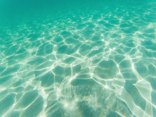 tropical blue ocean underwater background - luxury nature pattern