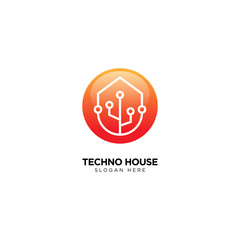 smart home icon house logo electricity electric energy power