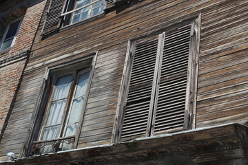 Façade d'une maison ancienne