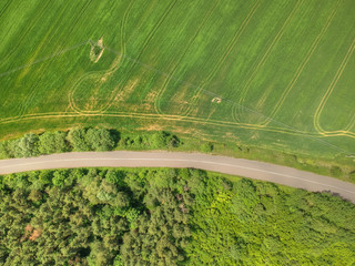 Rural field aerial