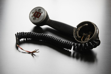 Broken Vintage Telephone Handset