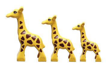 Obraz premium Toy Giraffes