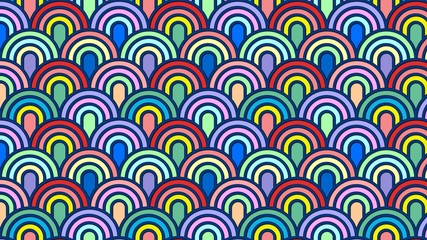 Fototapeta premium seamless abstract pattern