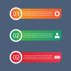 Infographic business template vector illustration