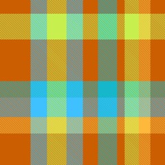 Tartan, plaid pattern seamless vector illustration. Checkered texture for clothing fabric prints, web design, home textile.	