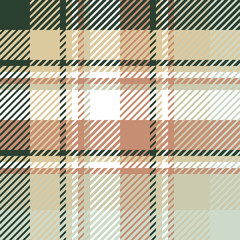 Plaid or tartan vector is background or texture in many color