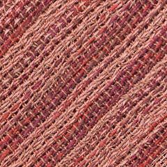 Close up of pink handwoven fabric