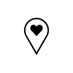 Place icon vector