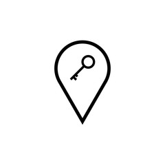 Place icon vector