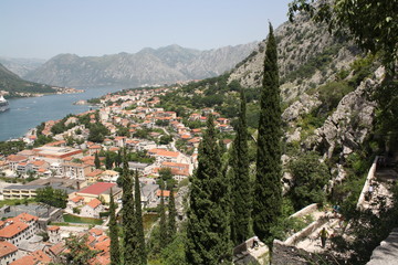 Obraz premium old town in mountains