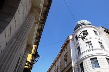 Fototapeta na wymiar Croatie : Centre-ville de Zagreb 