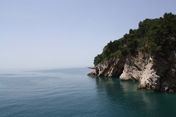 Naklejka premium island in the sea