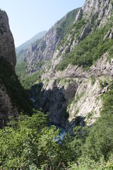 landscape in the mountains