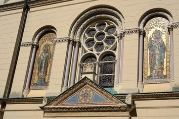 Obraz premium Zagreb (Croatie) : Eglise gréco-catholique