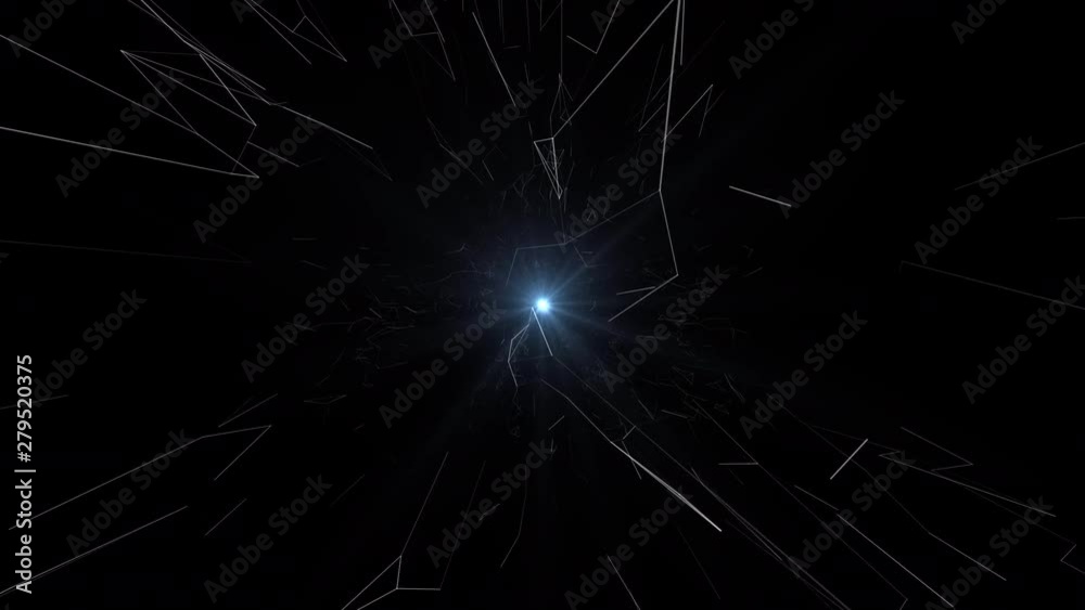 Poster Abstract Technology network connects cyber network and data connections of internet communication or social media animation background concept