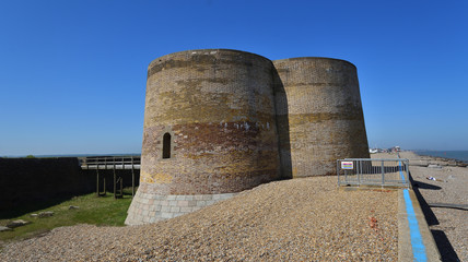 Fototapeta na wymiar Martello Tower Aldeburgh Suffolk England