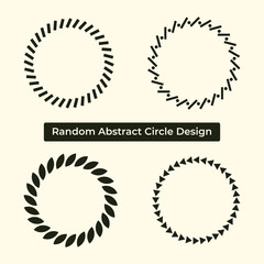 Creative Shape design Along a Circular Path