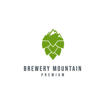 brewery mountain logo