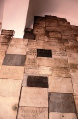 Zagreb (Croatie) : Ex Voto dédié à la Vierge Marie