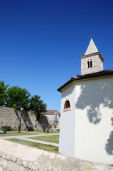 Naklejka premium Croatie : Ville de Nin