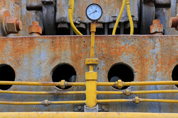 oxidation rust mechanical equipment