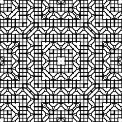 Design seamless monochrome grid pattern