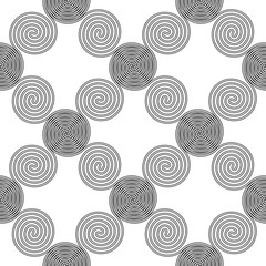 Design seamless spiral pattern