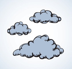 Cloud. Vector illustration