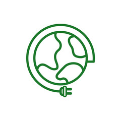 World environment icons Logo Concepts. World Ecology vector for web. Eco Vector Line Icons. Icons Electric Car, Global Warming, Forest, Organic Farming and more. Editable Stroke. Recycle Icon