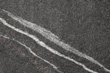 close up of Black seamless. Black and white stripe Granite texture decorative.