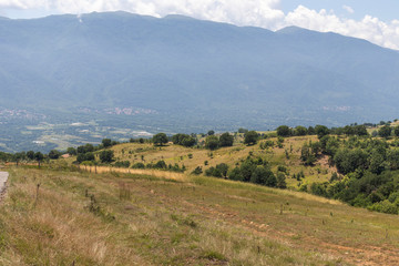 Obraz premium Landscape of Ograzhden Mountain, Bulgaria