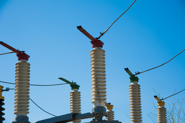 Electric transformer station