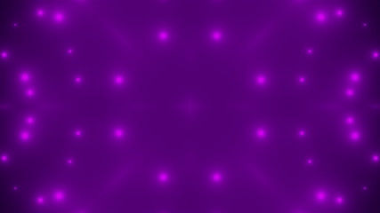 Abstract symmetry kaleidoscope - fractal lights, 3d rendering backdrop, computer generating background