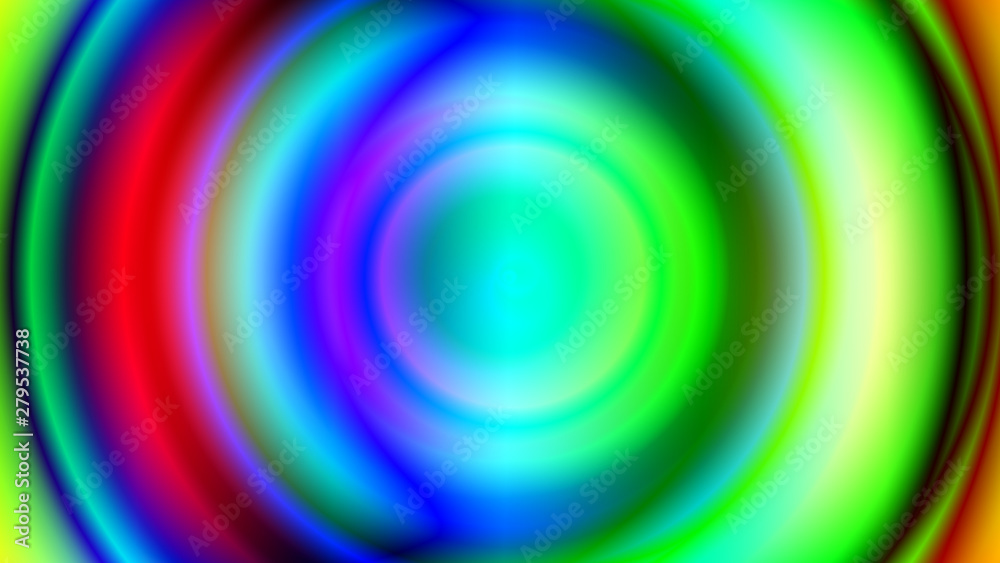 Poster abstract psychedelic background. 3d render computer graphics