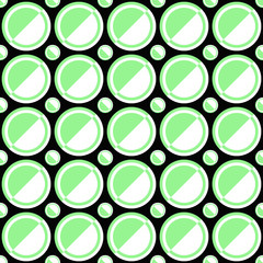 Geometrical seamless pattern - vector background