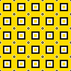 Seamless geometric square pattern background - vector design
