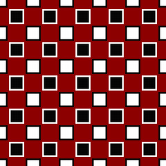 Seamless abstract square pattern background design - colored vector graphic