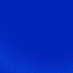 Blue abstract halftone square pattern background - vector design