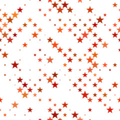 Seamless abstract star pattern - vector background illustration