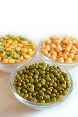 cereals, legumes, healthy food for vegetarians