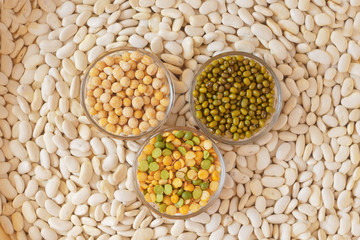 cereals, legumes, healthy food for vegetarians