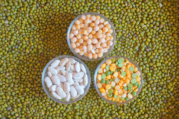 cereals, legumes, healthy food for vegetarians