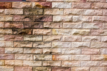 brick wall background old texture vintage bricks