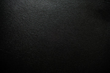 Leather texture abstract background, Genuine black leather