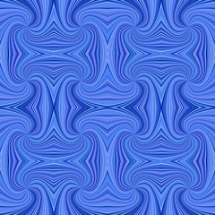 Blue seamless psychedelic abstract spiral ray stripe pattern background