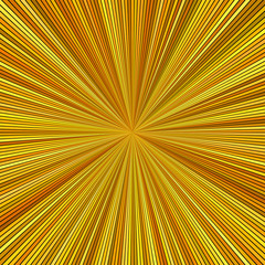 Orange abstract psychedelic ray burst stripe background